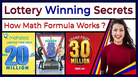lottery winning secrets formula.